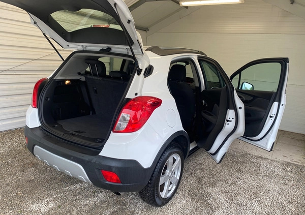 Opel Mokka cena 47900 przebieg: 102000, rok produkcji 2014 z Olszyna małe 562